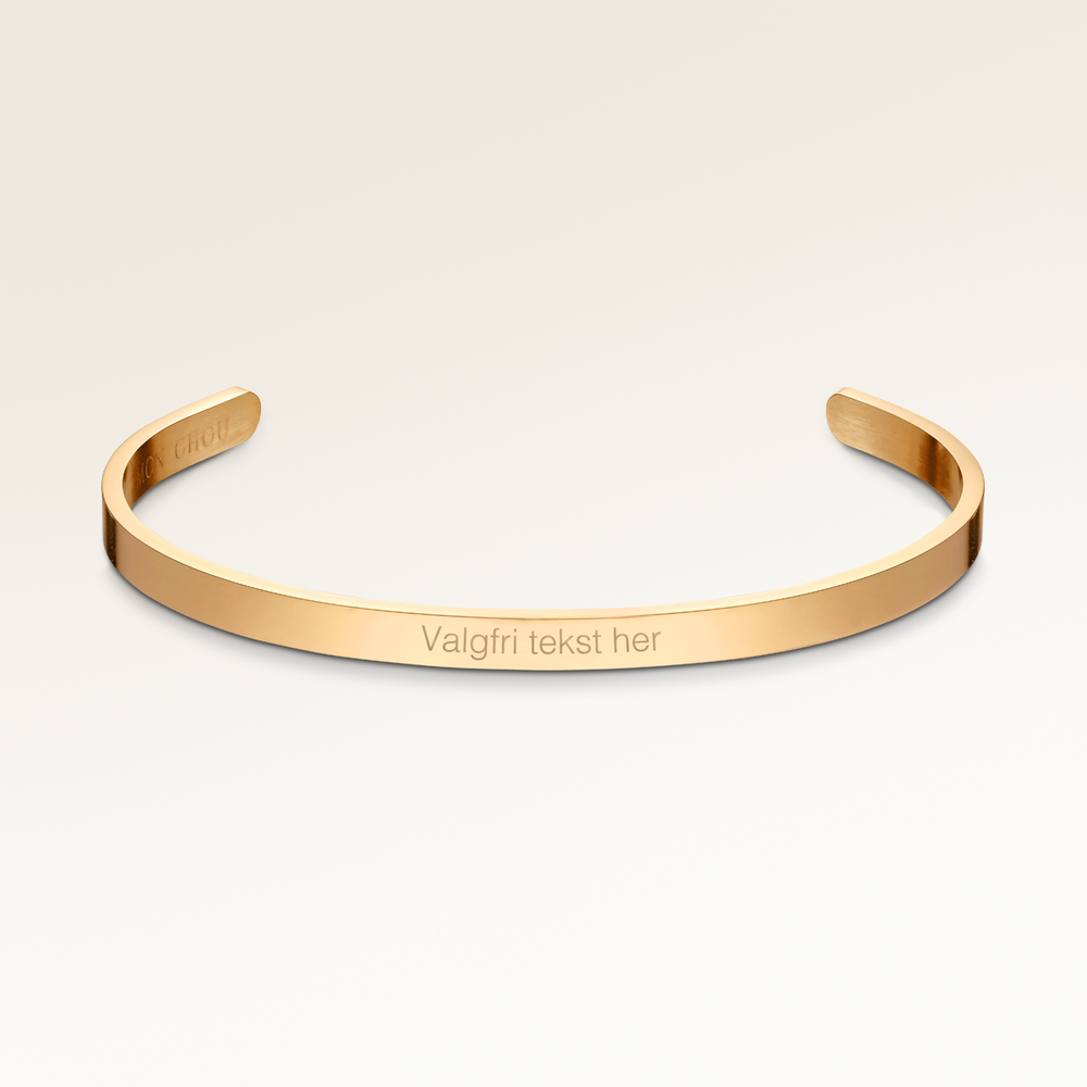 Bracelet Bangle – Gravure (Or)