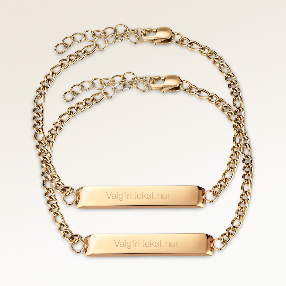 Bracelet d’Amitié – Bar Bracelet (Or)