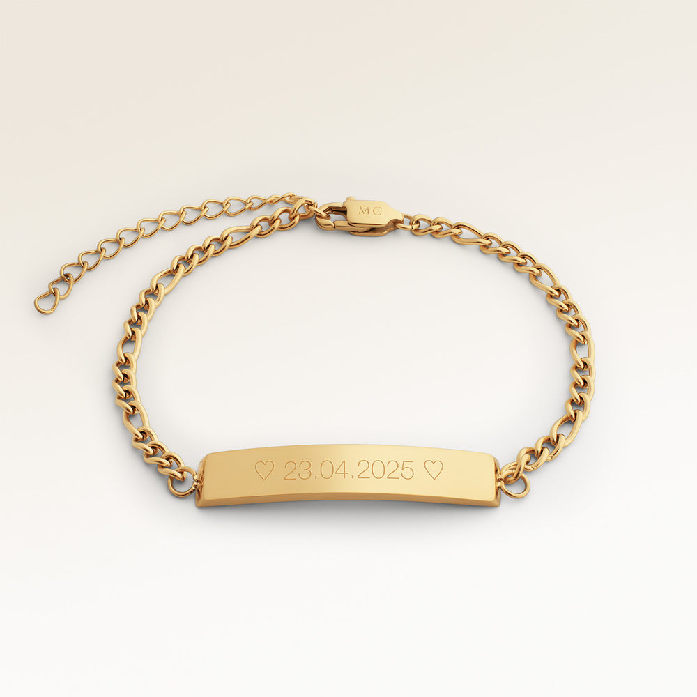 Bracelet Bar – Gravure (Or)