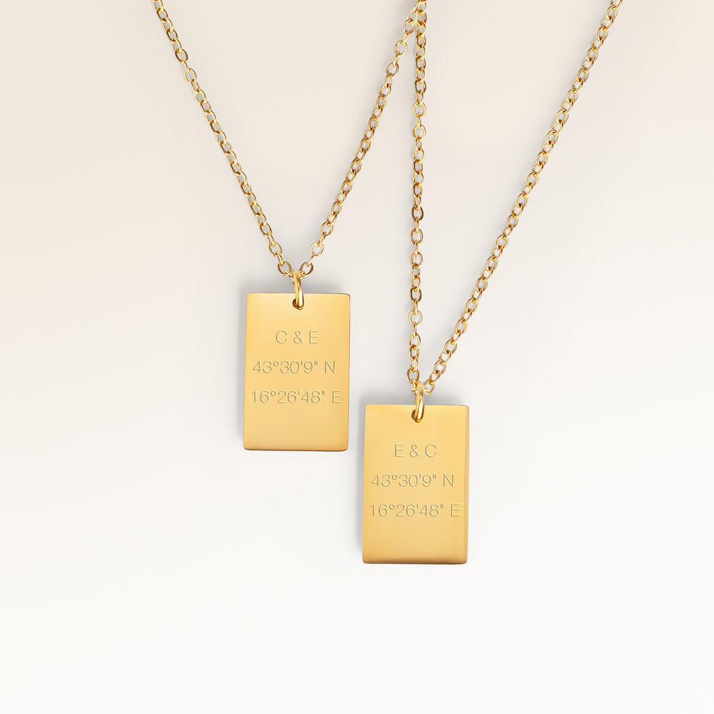 Friendship Necklaces - Carré (Gold)