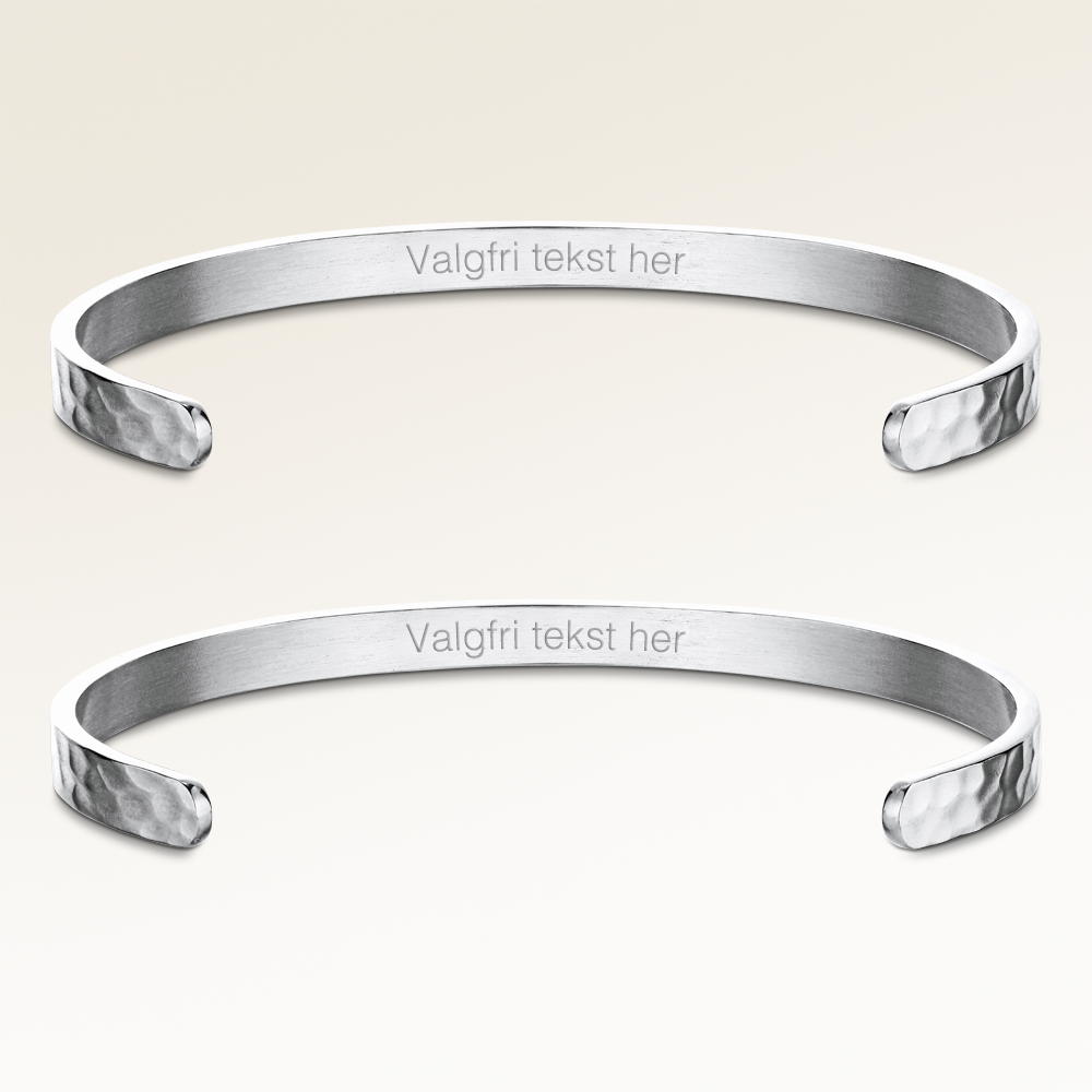 Bracelet d'Amitié - Vagues de l'océan (Argent) 