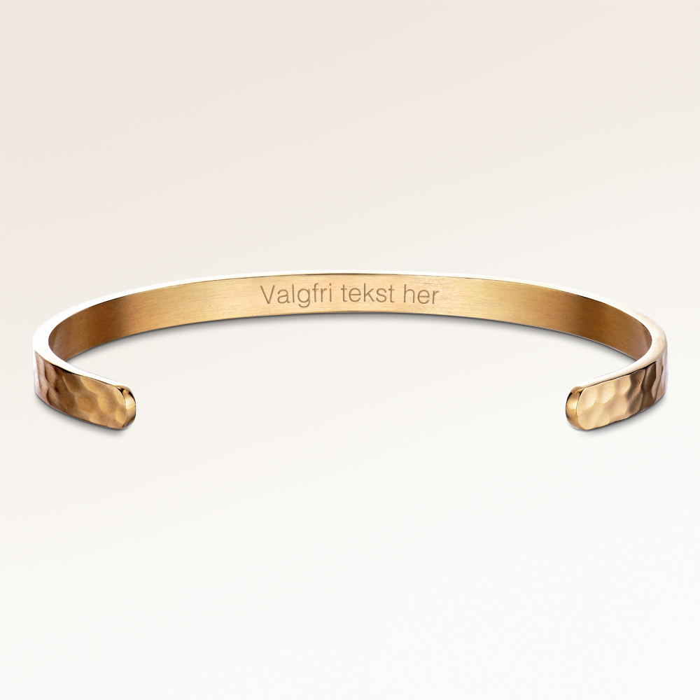 Bracelet Vagues de l'Océan - Gravure (Or)
