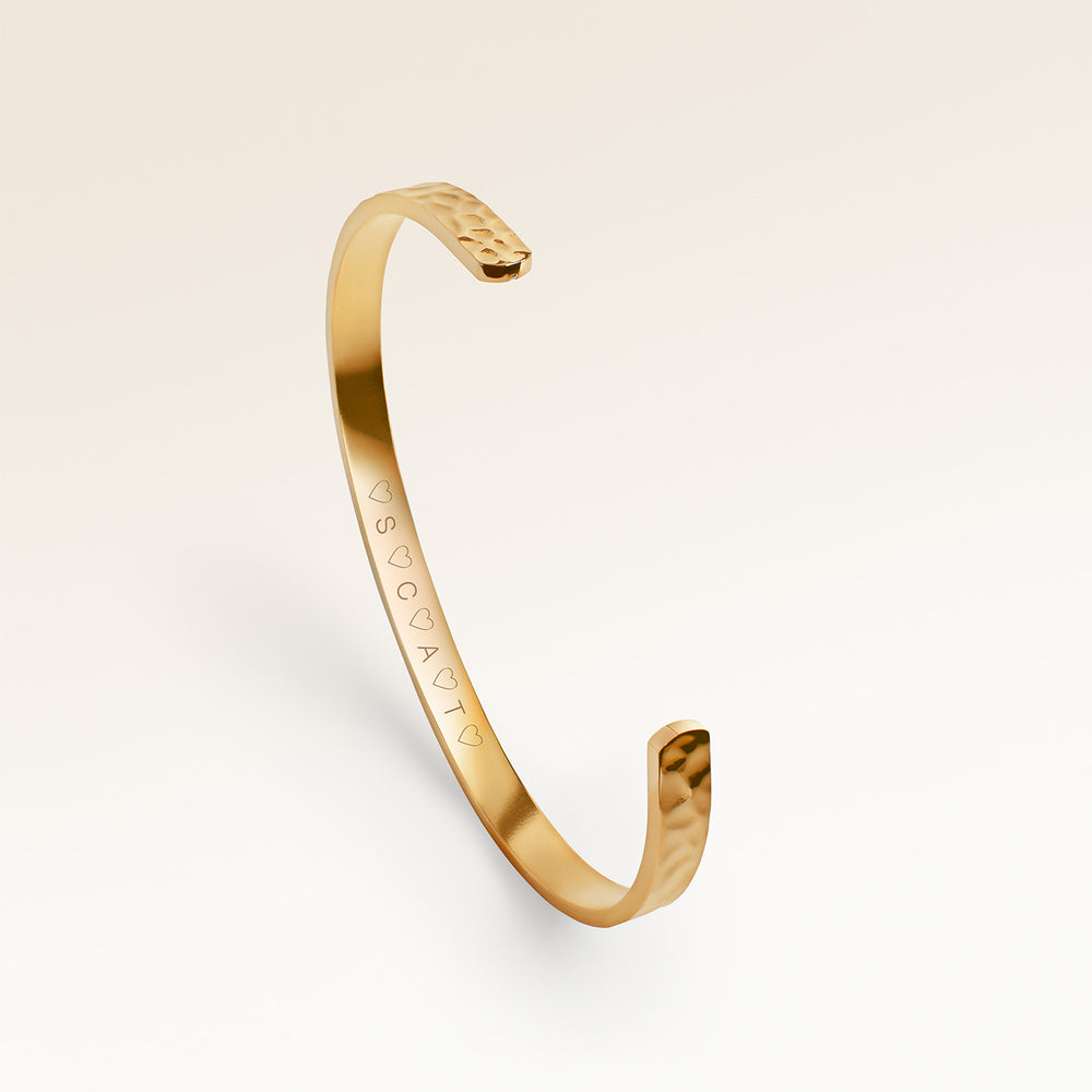 Bracelet d'Amitié - Vagues de l'océan (Or) 