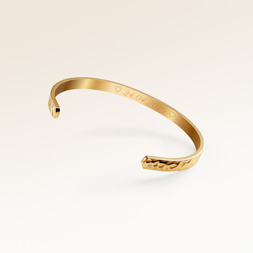 Bracelet d'Amitié - Vagues de l'océan (Or) 