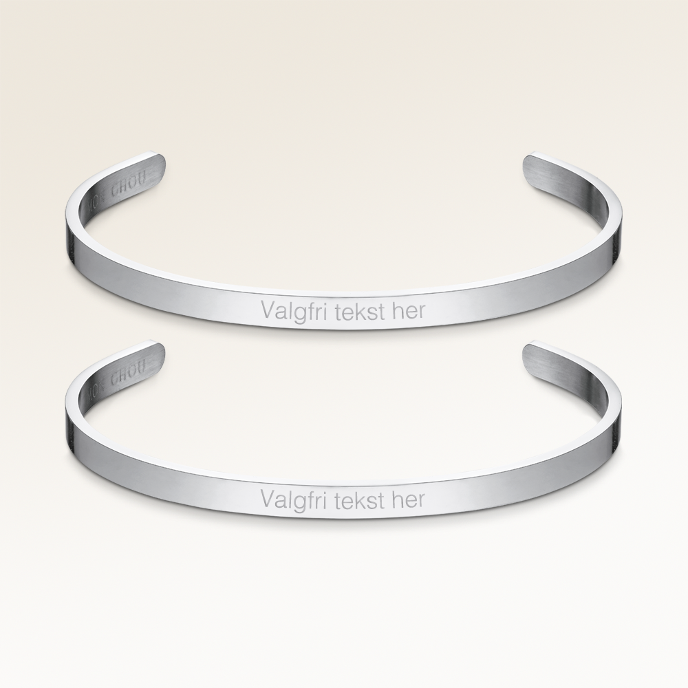 Bracelet Duo – Bangle (Argent)